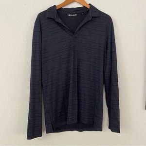 Travis Mathew Striped Long Sleeve Shirt